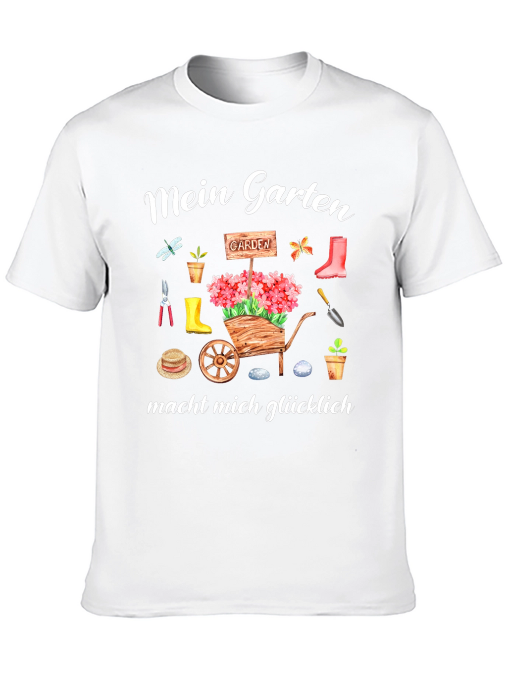Gardening Lover T-Shirt - Mein Garten macht mich glücklich
