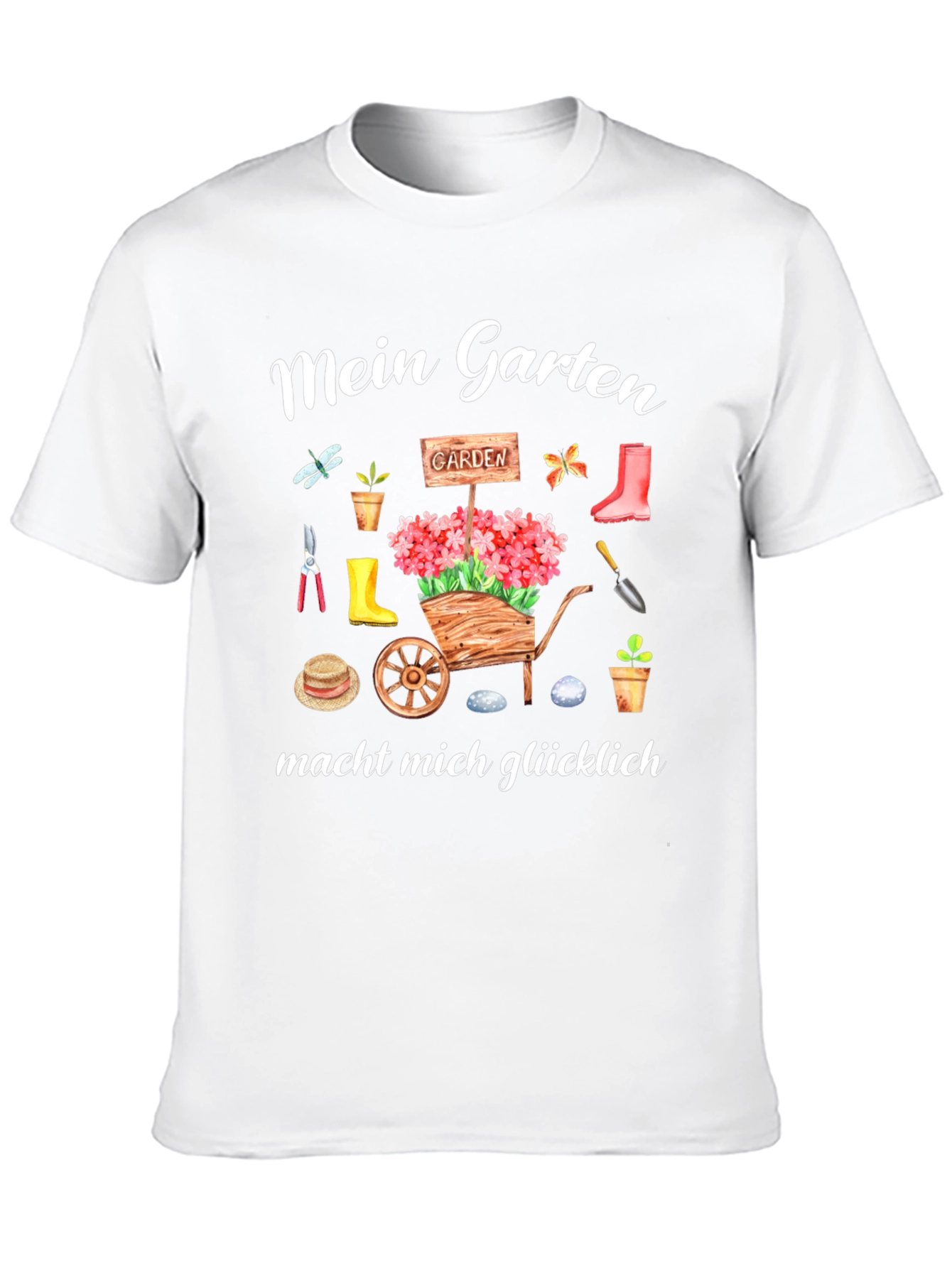 Gardening Lover T-Shirt - Mein Garten macht mich glücklich