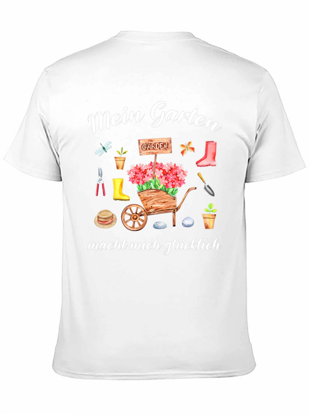 Gardening Lover T-Shirt - Mein Garten macht mich glücklich