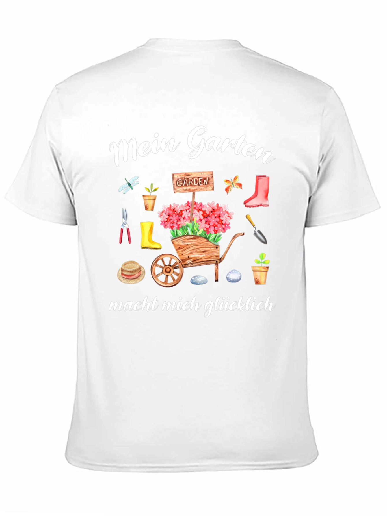 Gardening Lover T-Shirt - Mein Garten macht mich glücklich