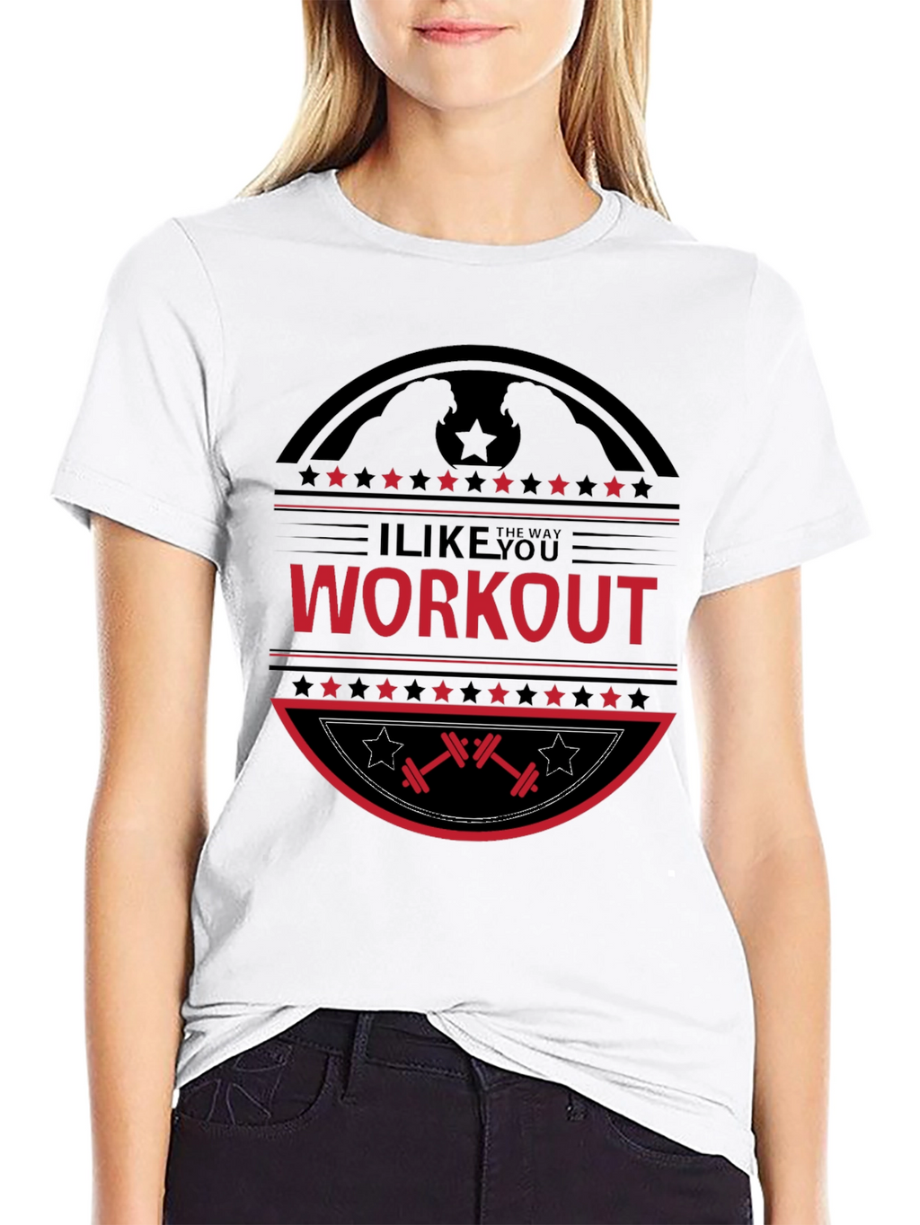 I Like The Way You Workout Black T-Shirt