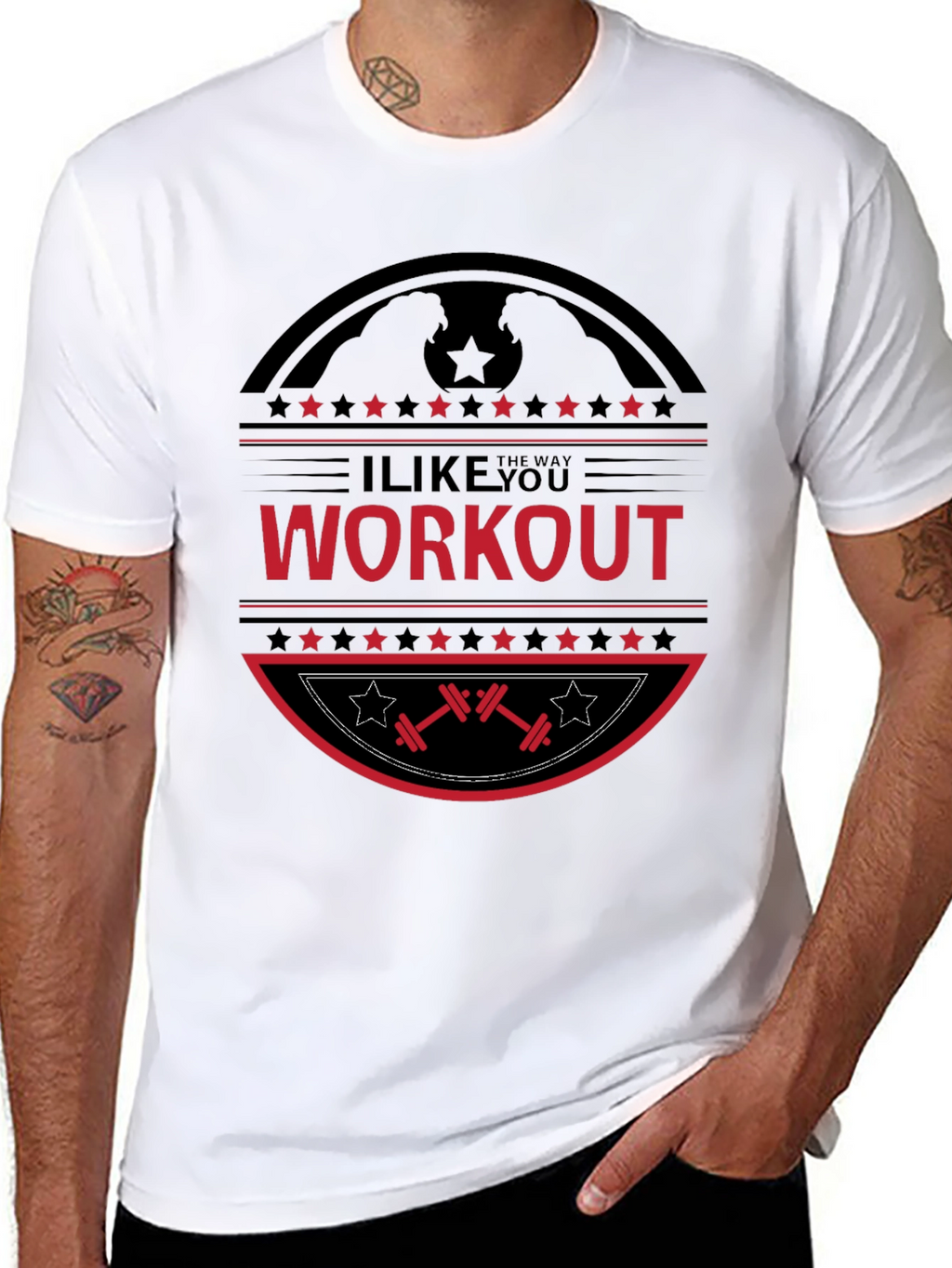 I Like The Way You Workout Black T-Shirt