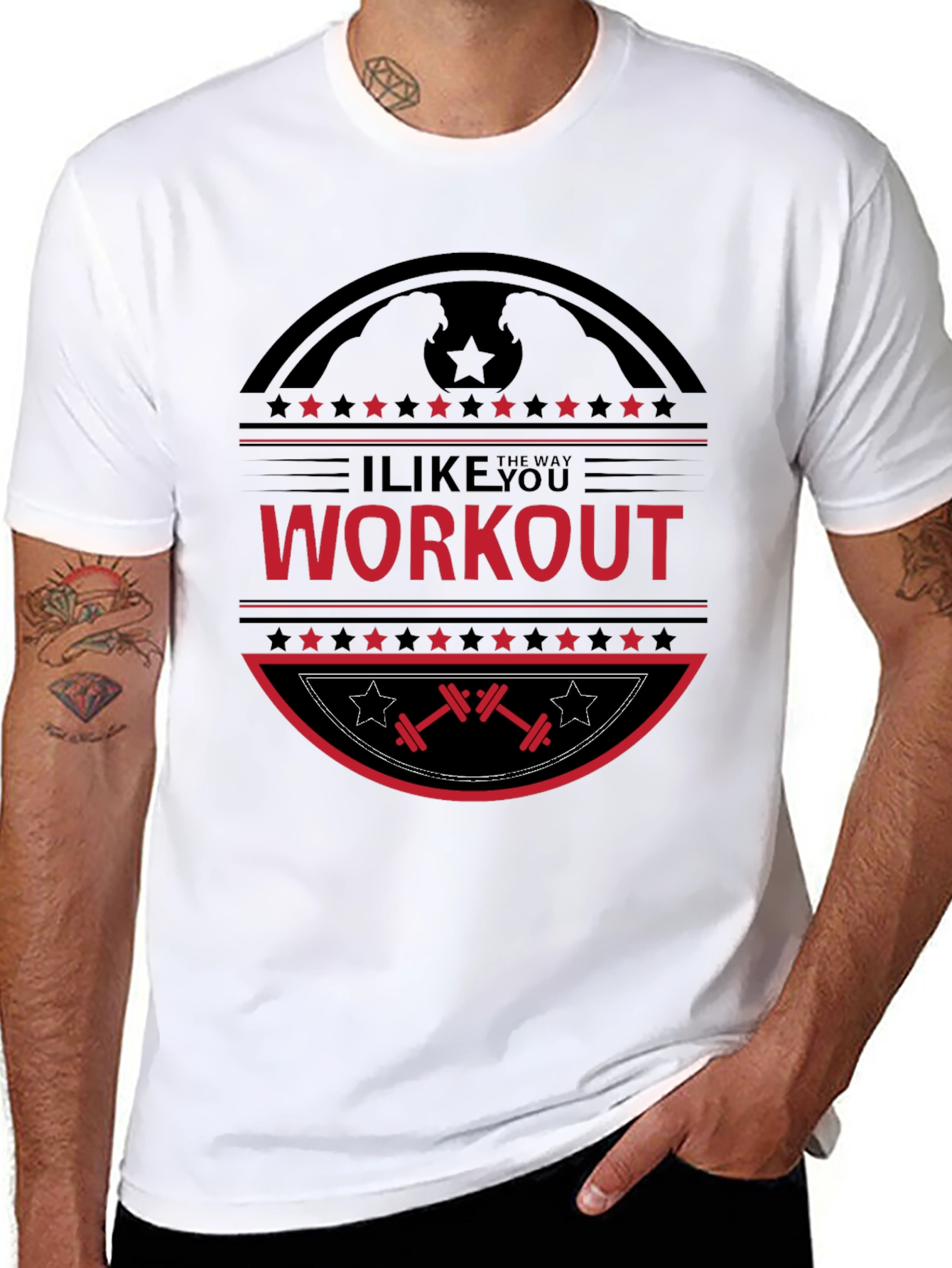 I Like The Way You Workout Black T-Shirt