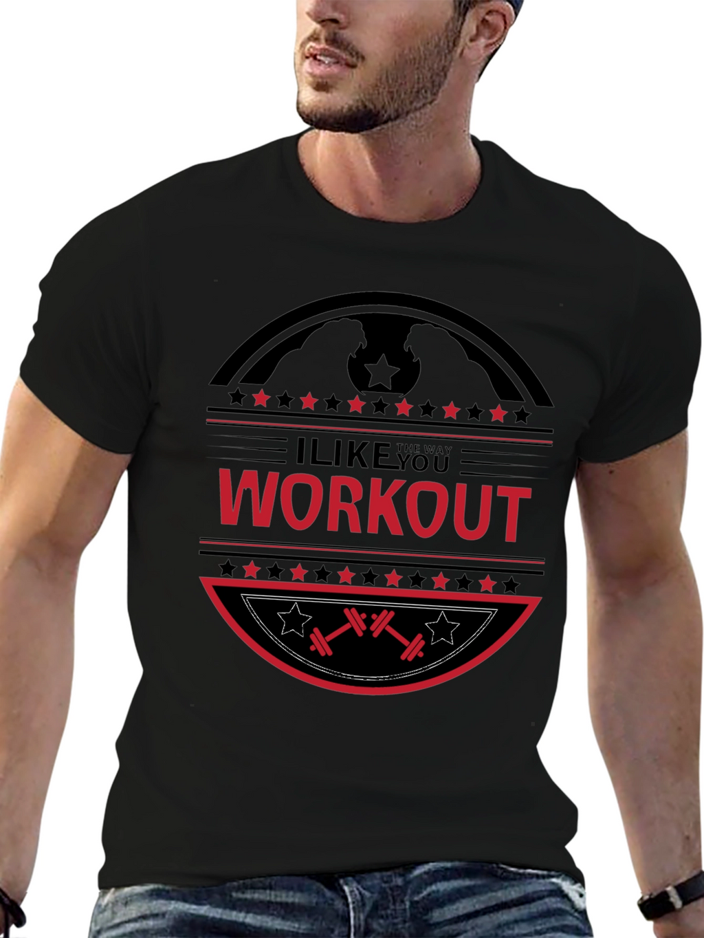 I Like The Way You Workout Black T-Shirt