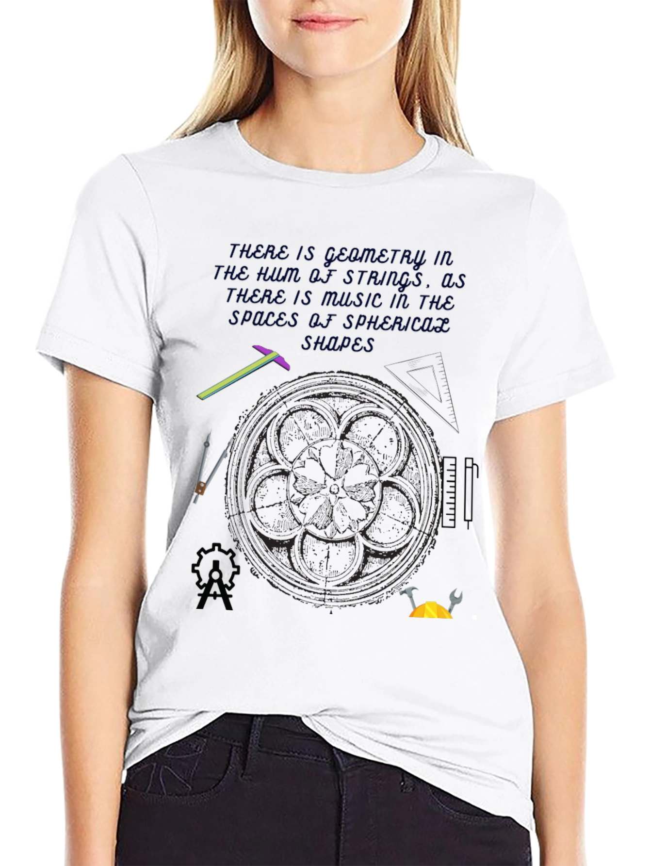 Geometry of Strings Graphic T-Shirt
