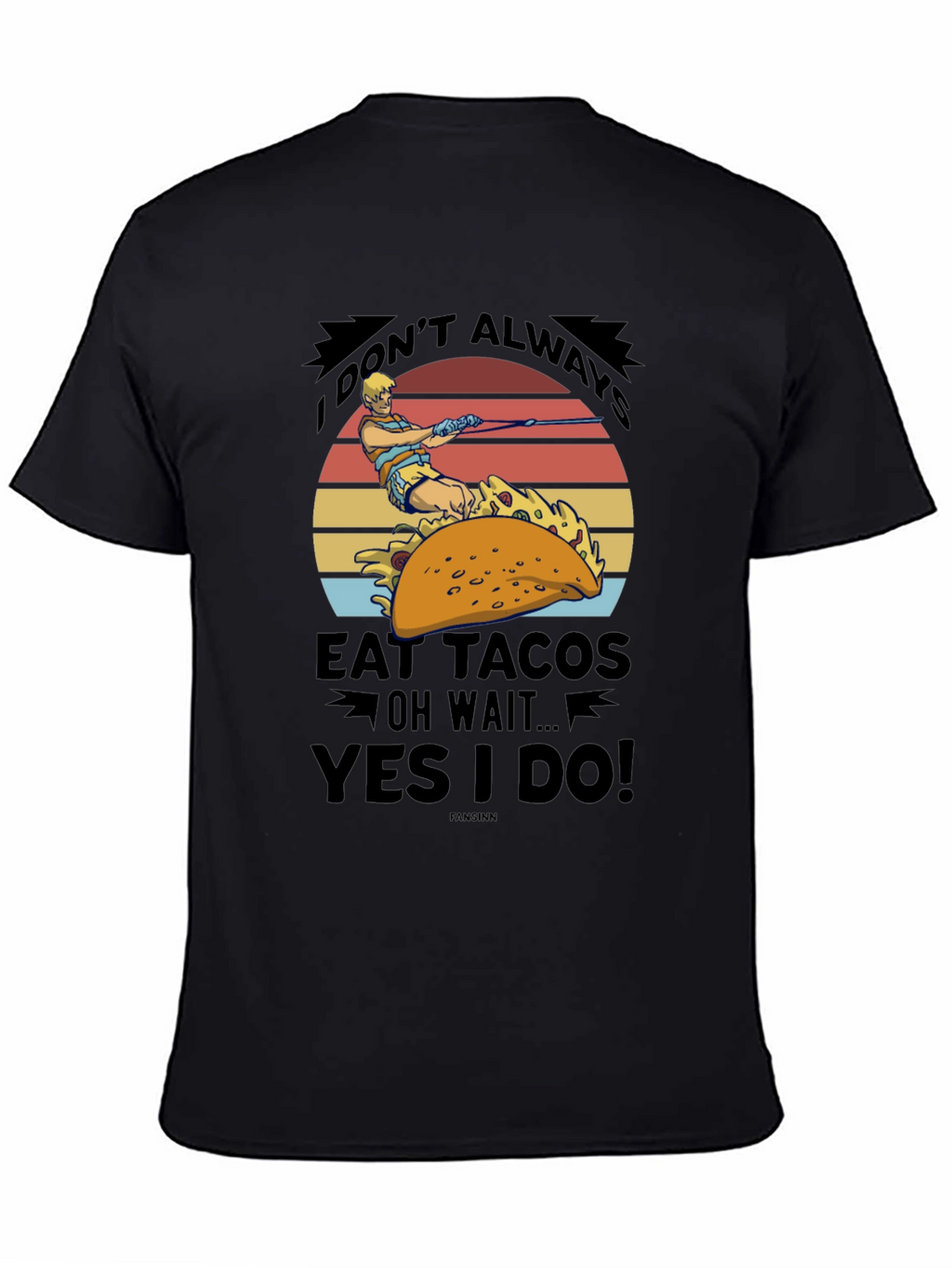 Taco Waterskiing Graphic Tee - Yes I Do!