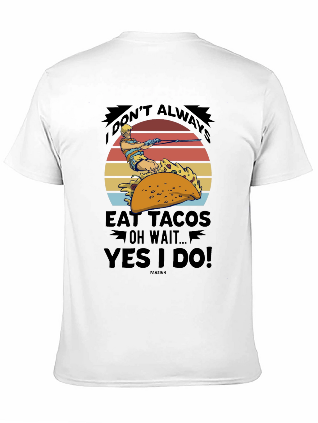 Taco Waterskiing Graphic Tee - Yes I Do!