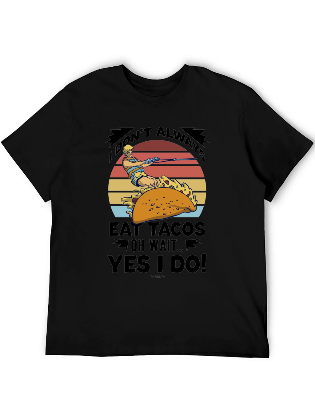 Taco Waterskiing Graphic Tee - Yes I Do!