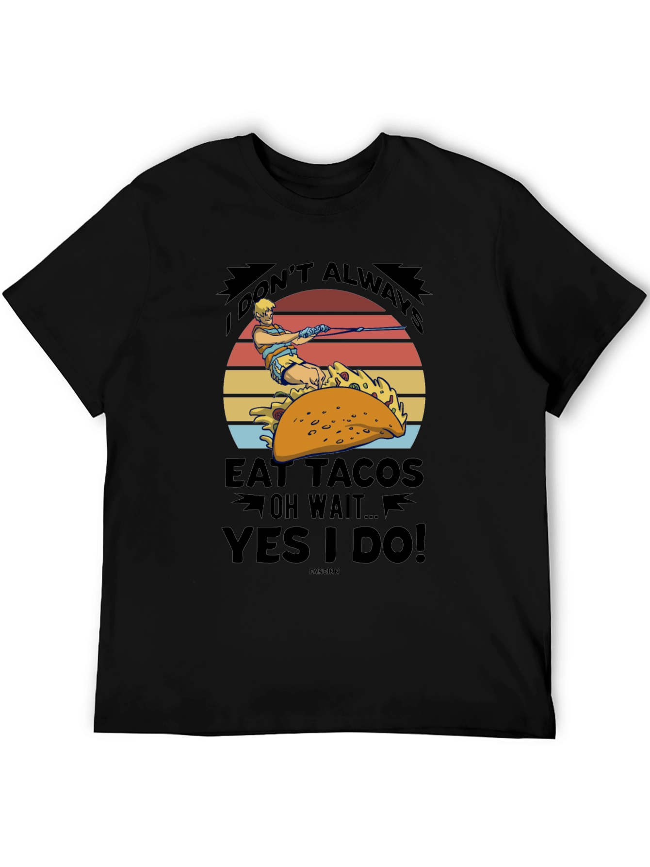 Taco Waterskiing Graphic Tee - Yes I Do!