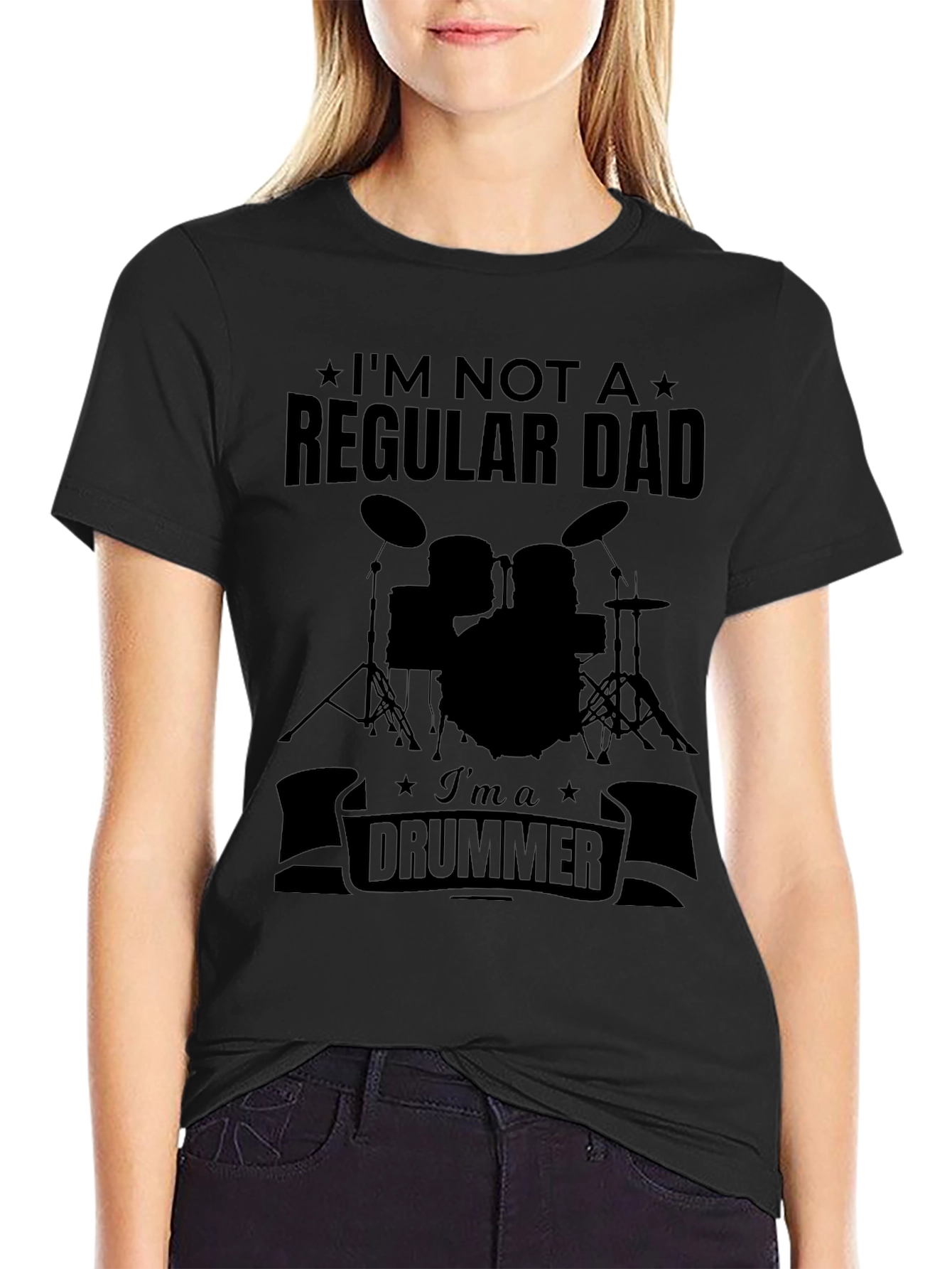 Im Not a Regular Dad Im a Drummer T-Shirt
