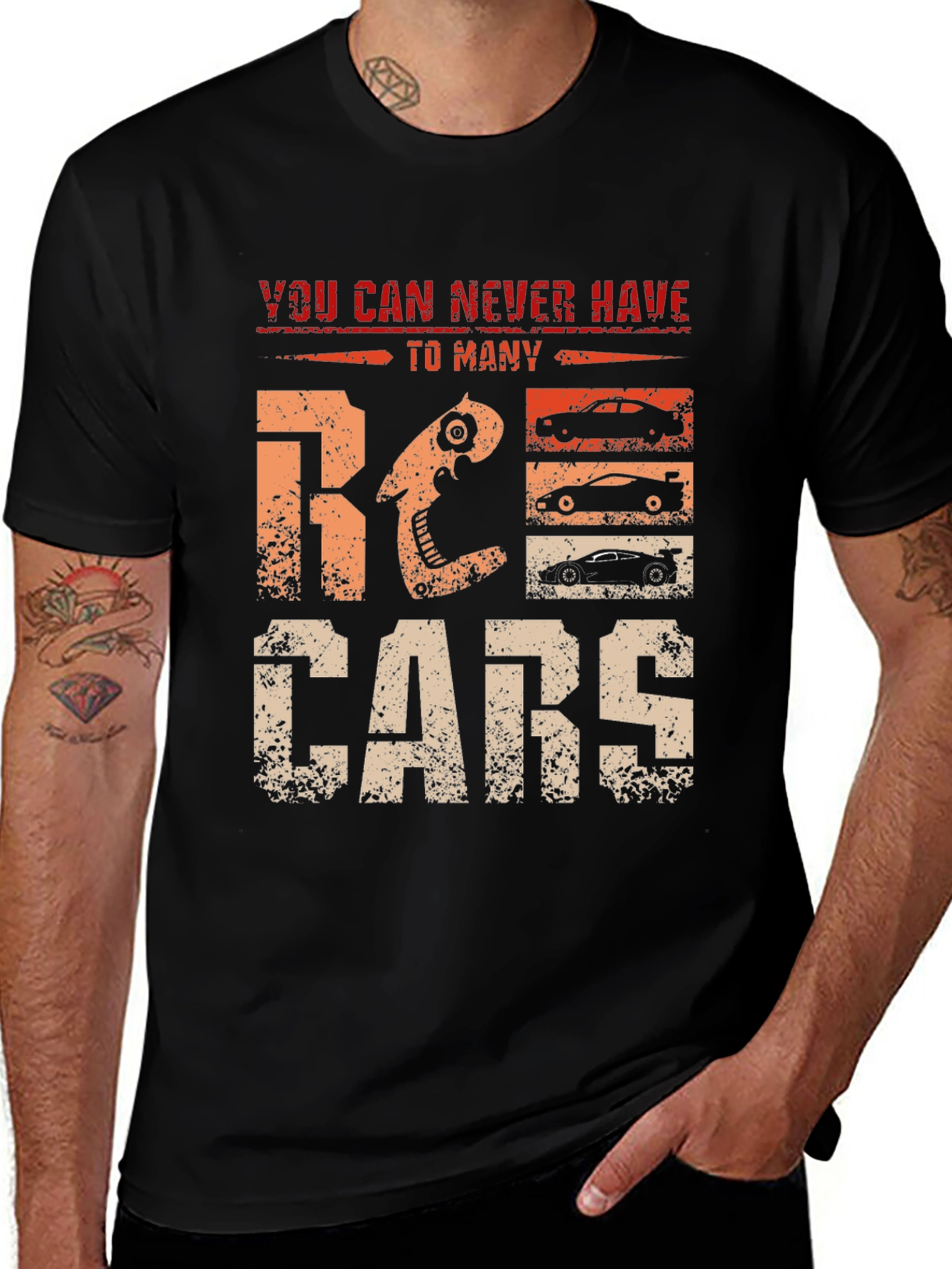 RC Cars Graphic T-Shirt - Hobbyist Tee