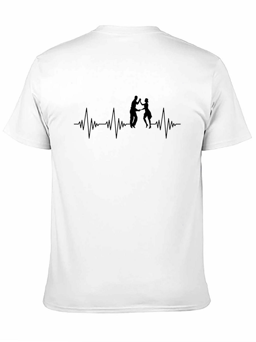 Dancing Heartbeat Black T-Shirt