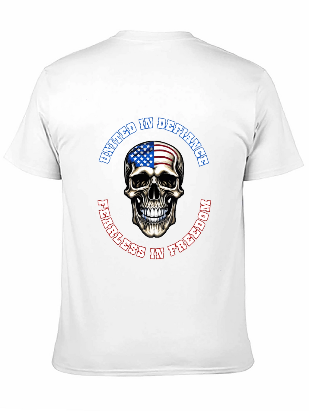 United in Defiance Skull Graphic T-Shirt