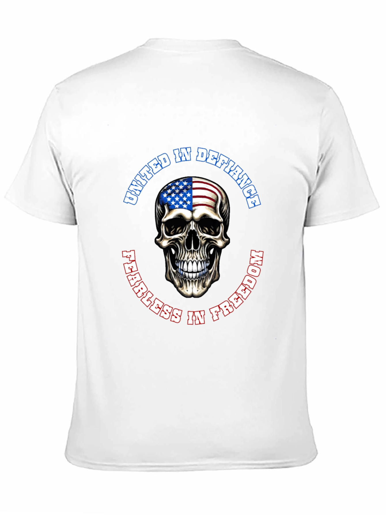 United in Defiance Skull Graphic T-Shirt