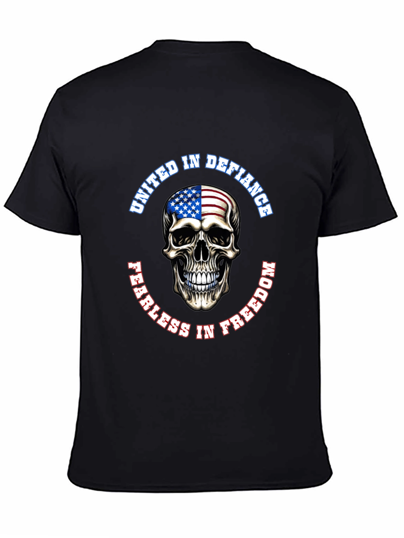 United in Defiance Skull Graphic T-Shirt