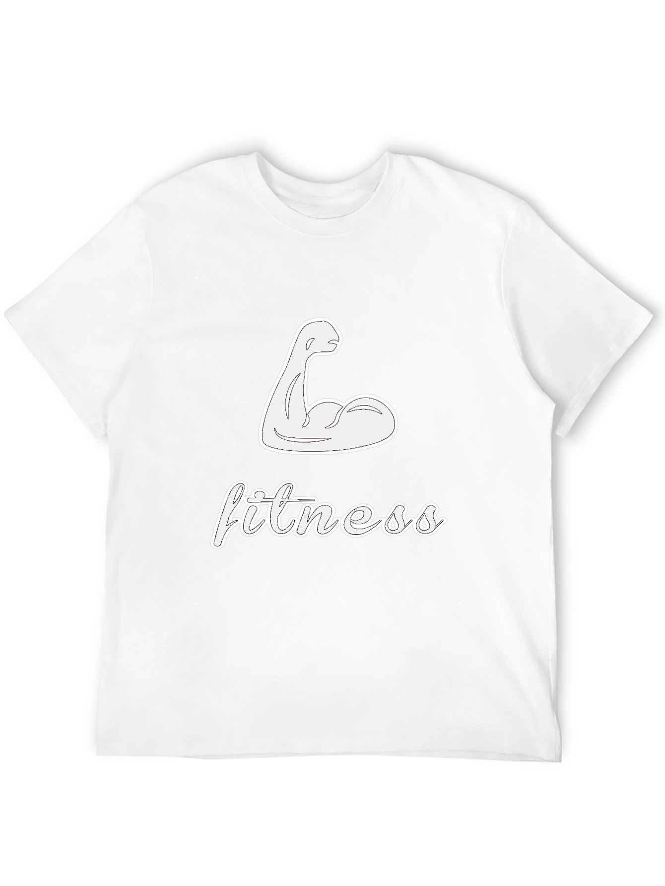 Fitness Muscle Tee - Gym Workout Shirt