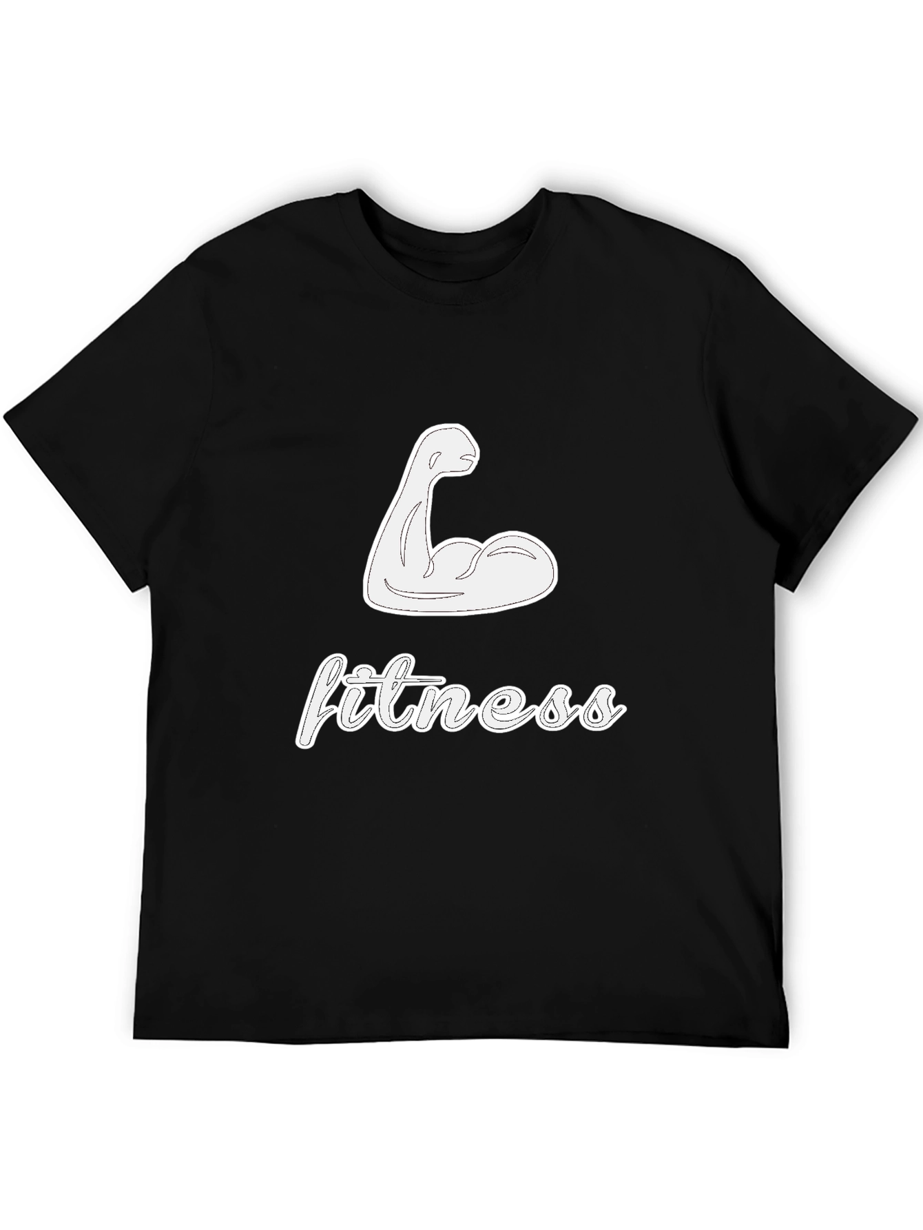 Fitness Muscle Tee - Gym Workout Shirt