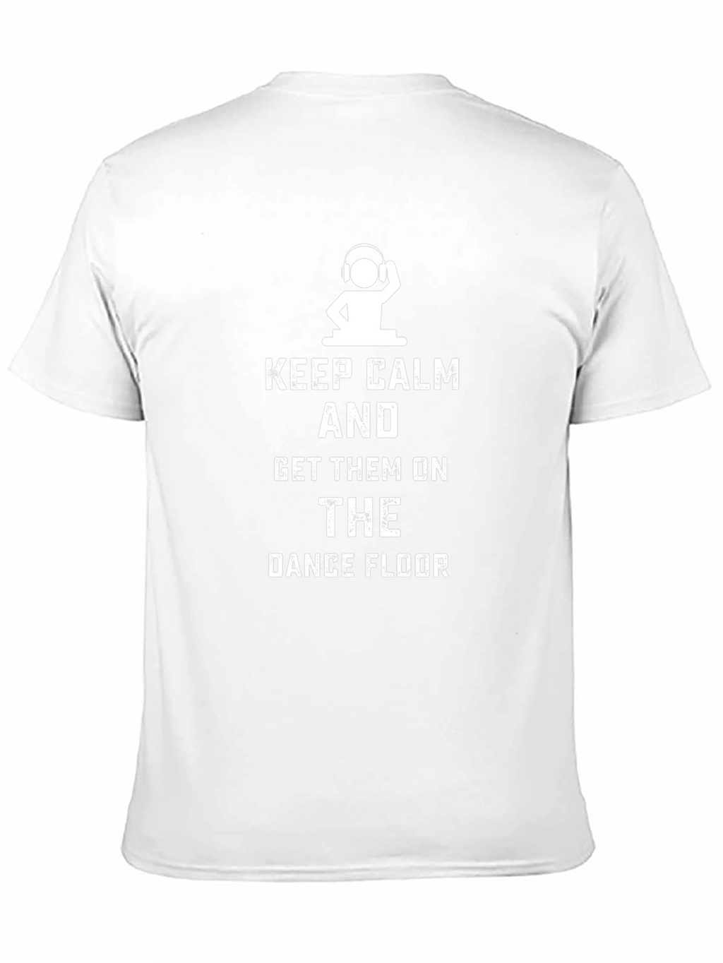 Keep Calm DJ Black Graphic Tee