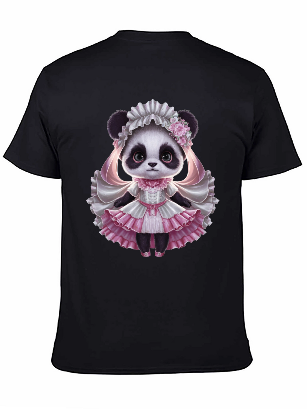 Panda Princess T-Shirt - Cute Animal Graphic Tee