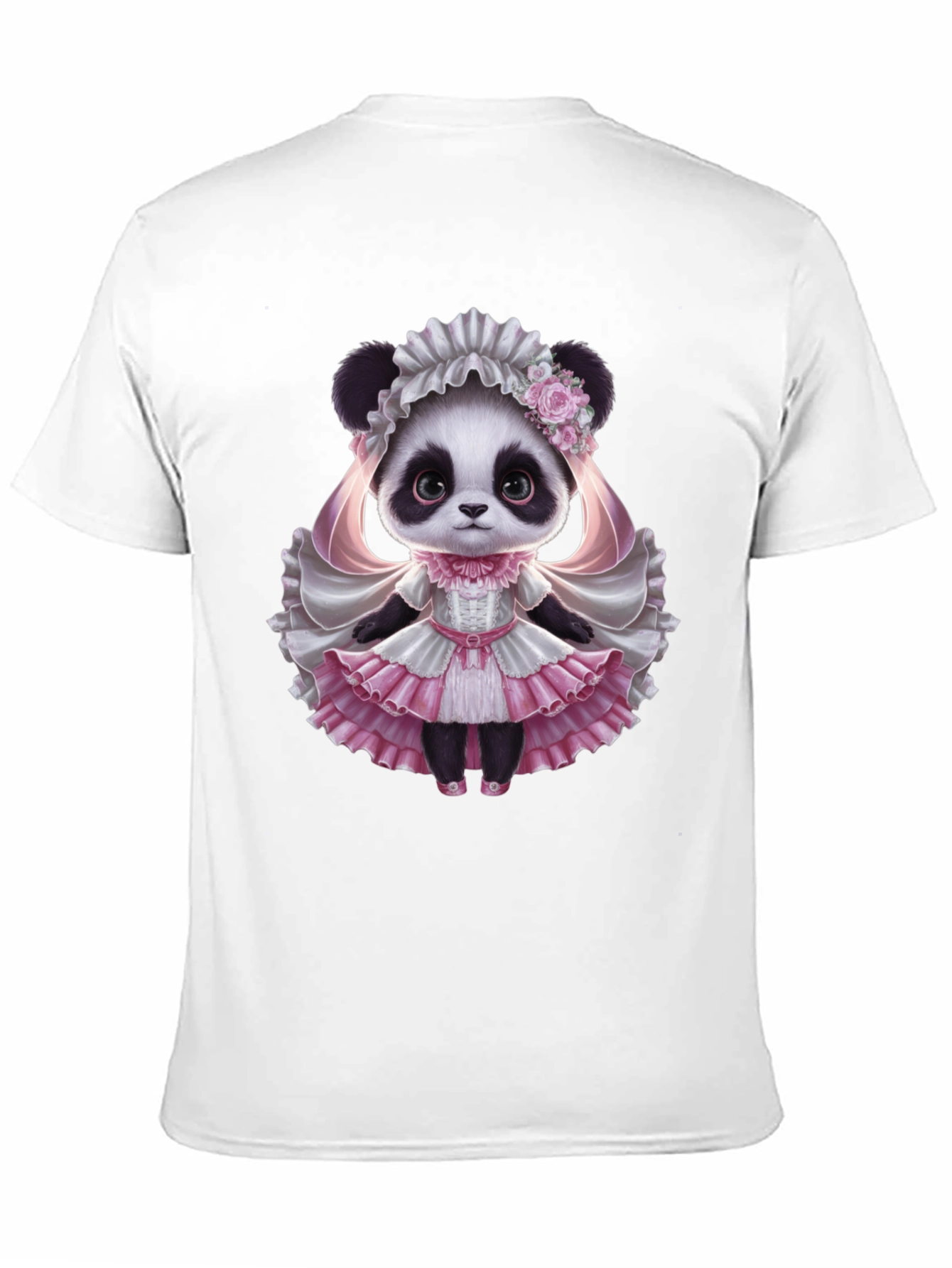 Panda Princess T-Shirt - Cute Animal Graphic Tee