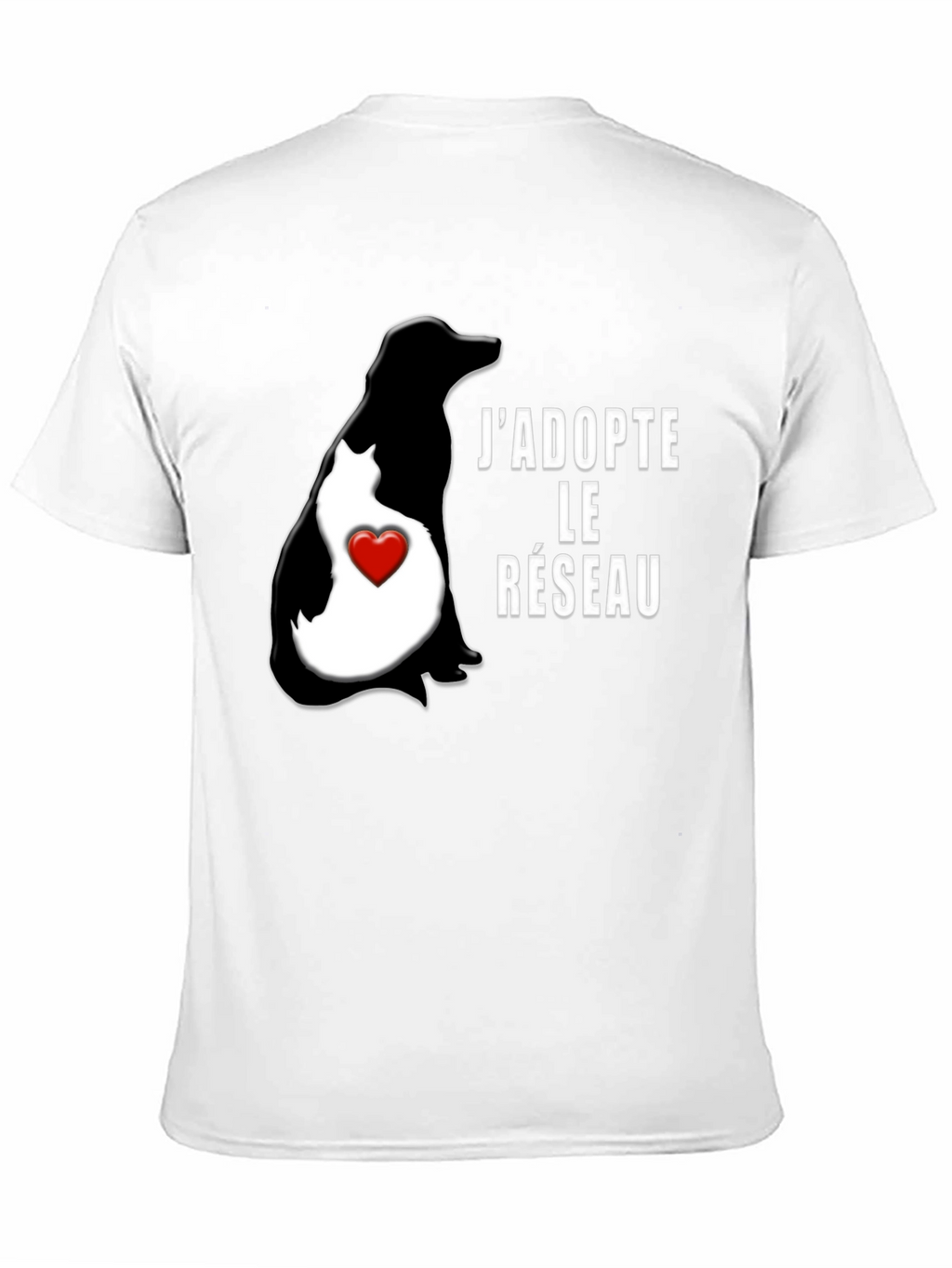 JAdopte le Réseau Graphic Tee