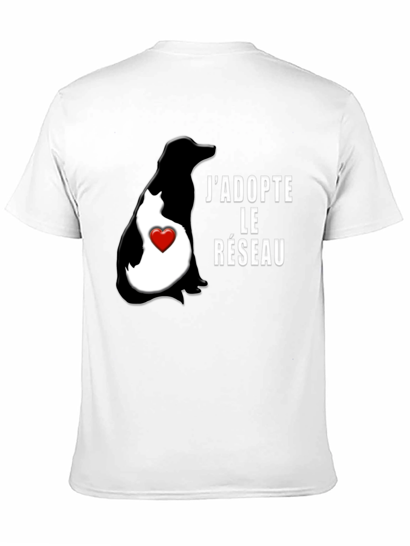 JAdopte le Réseau Graphic Tee