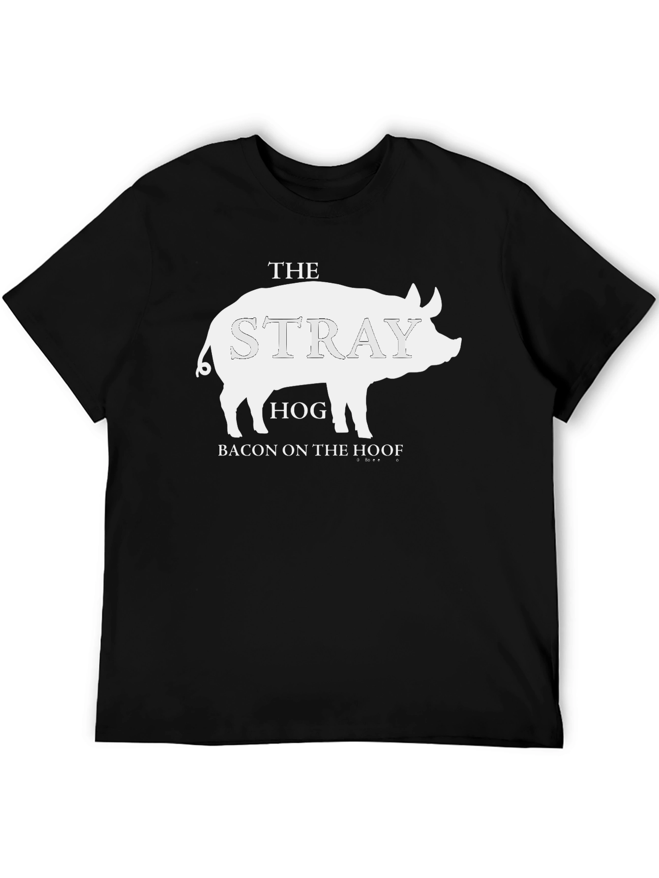 The Stray Hog T-Shirt - Bacon on the Hoof Tee