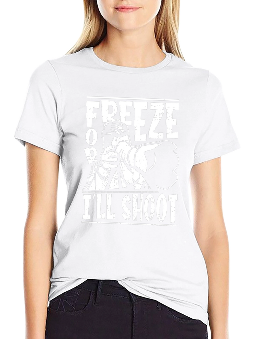 Freeze or Ill Shoot Graphic Tee