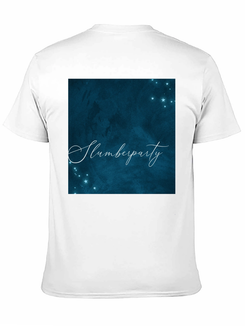 Slumberparty Graphic Tee - Dark Blue Starry Night