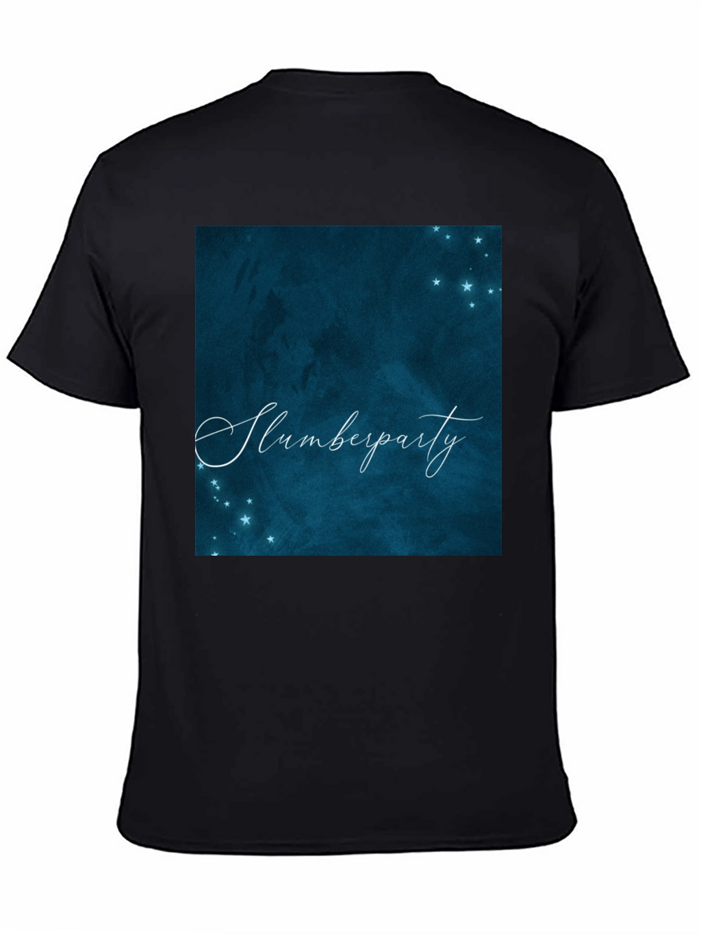 Slumberparty Graphic Tee - Dark Blue Starry Night