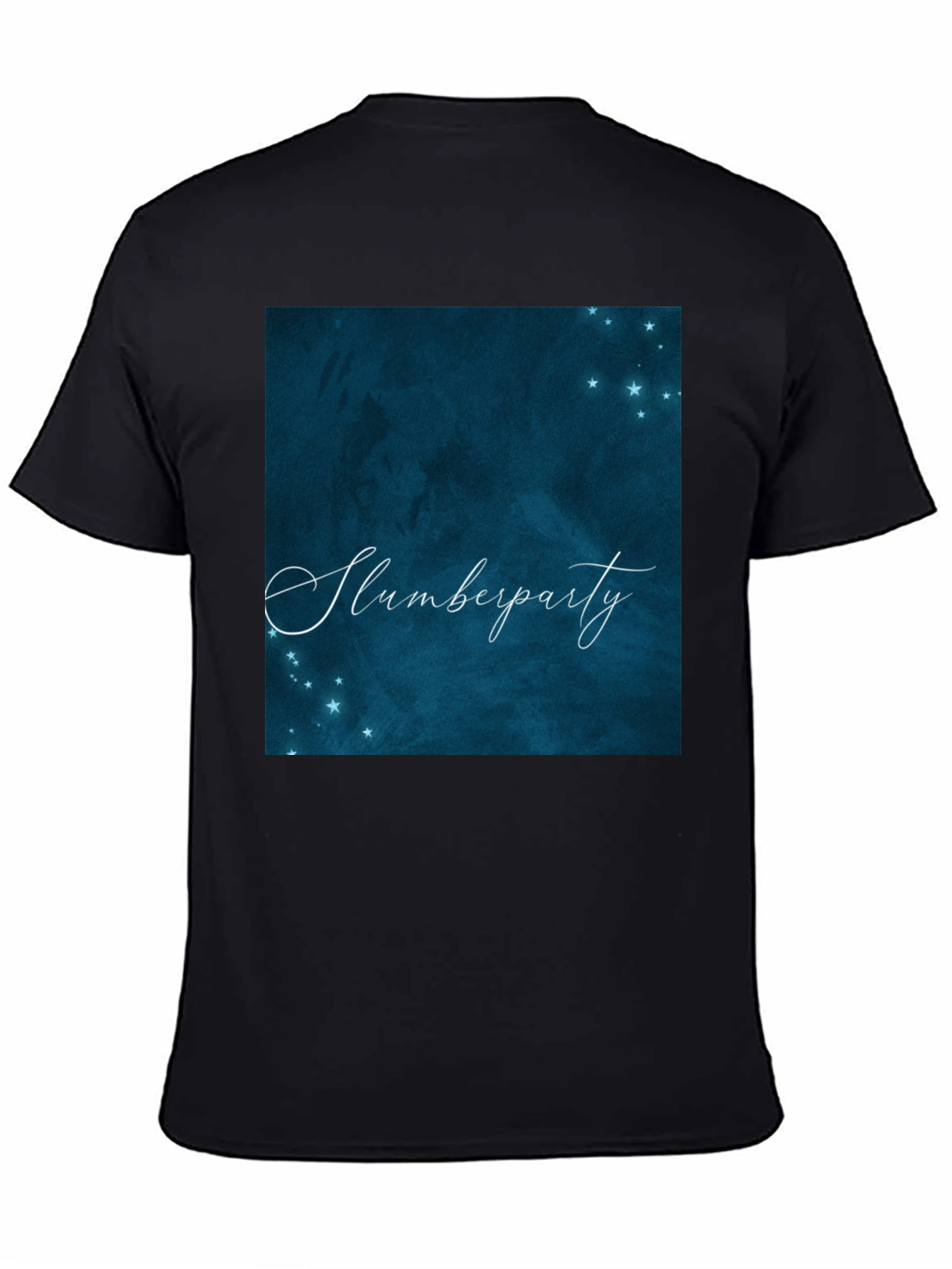 Slumberparty Graphic Tee - Dark Blue Starry Night