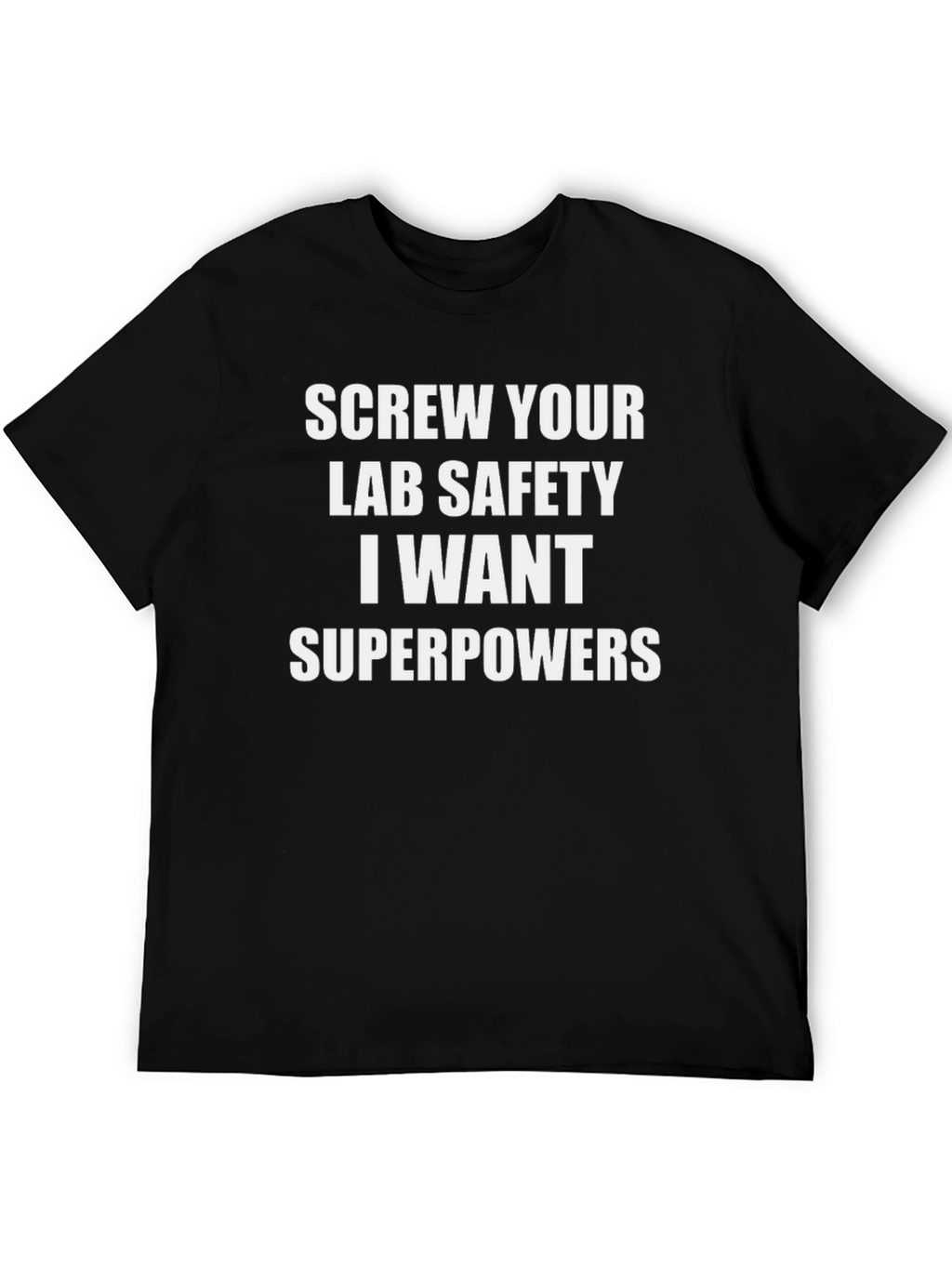 Lab Safety Superpowers Graphic T-Shirt