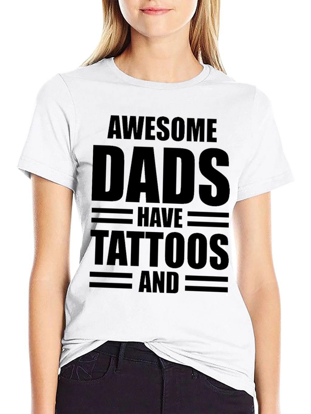 Awesome Dads Have Tattoos T-Shirt