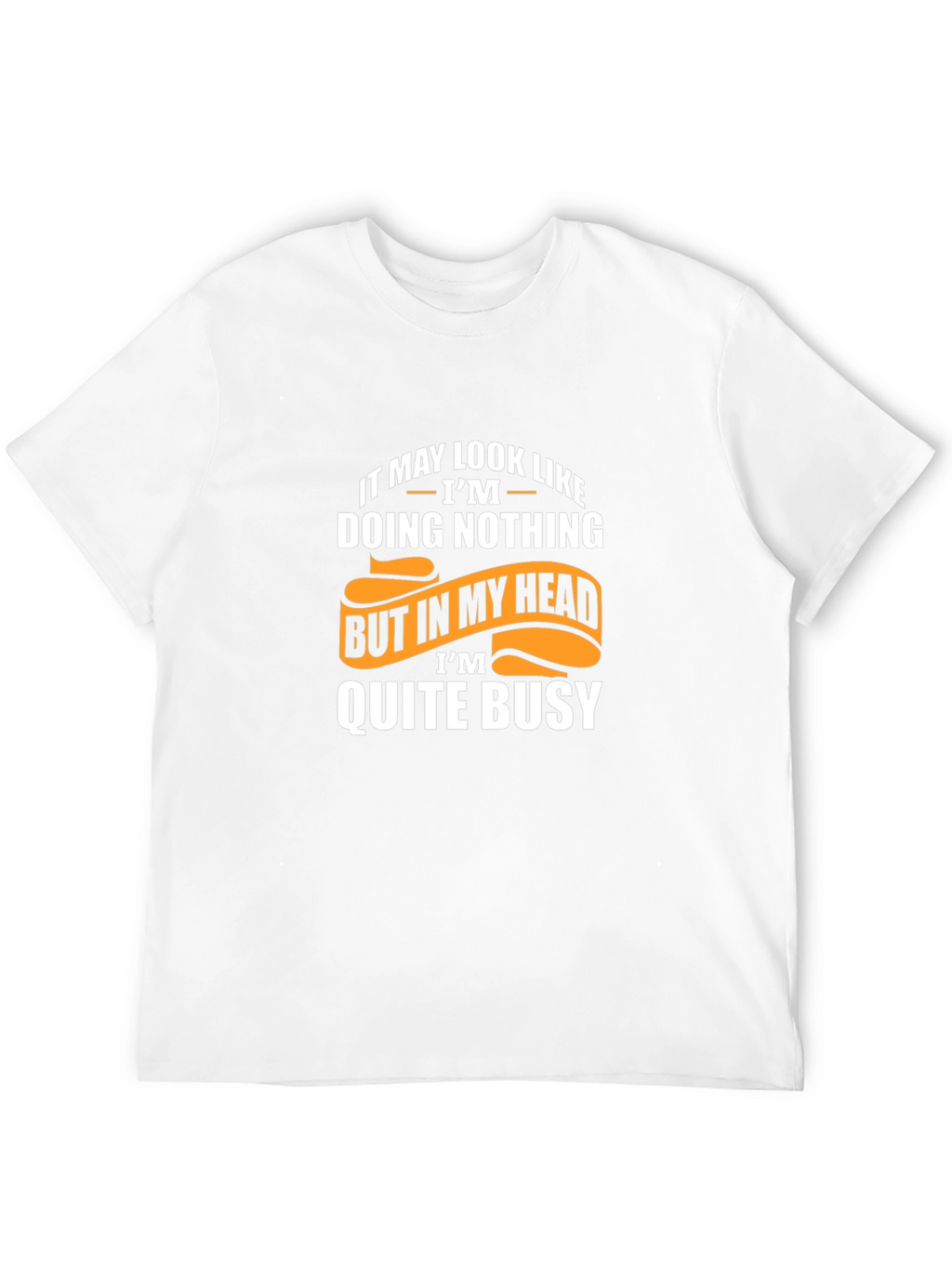 Funny Doing Nothing Graphic T-Shirt