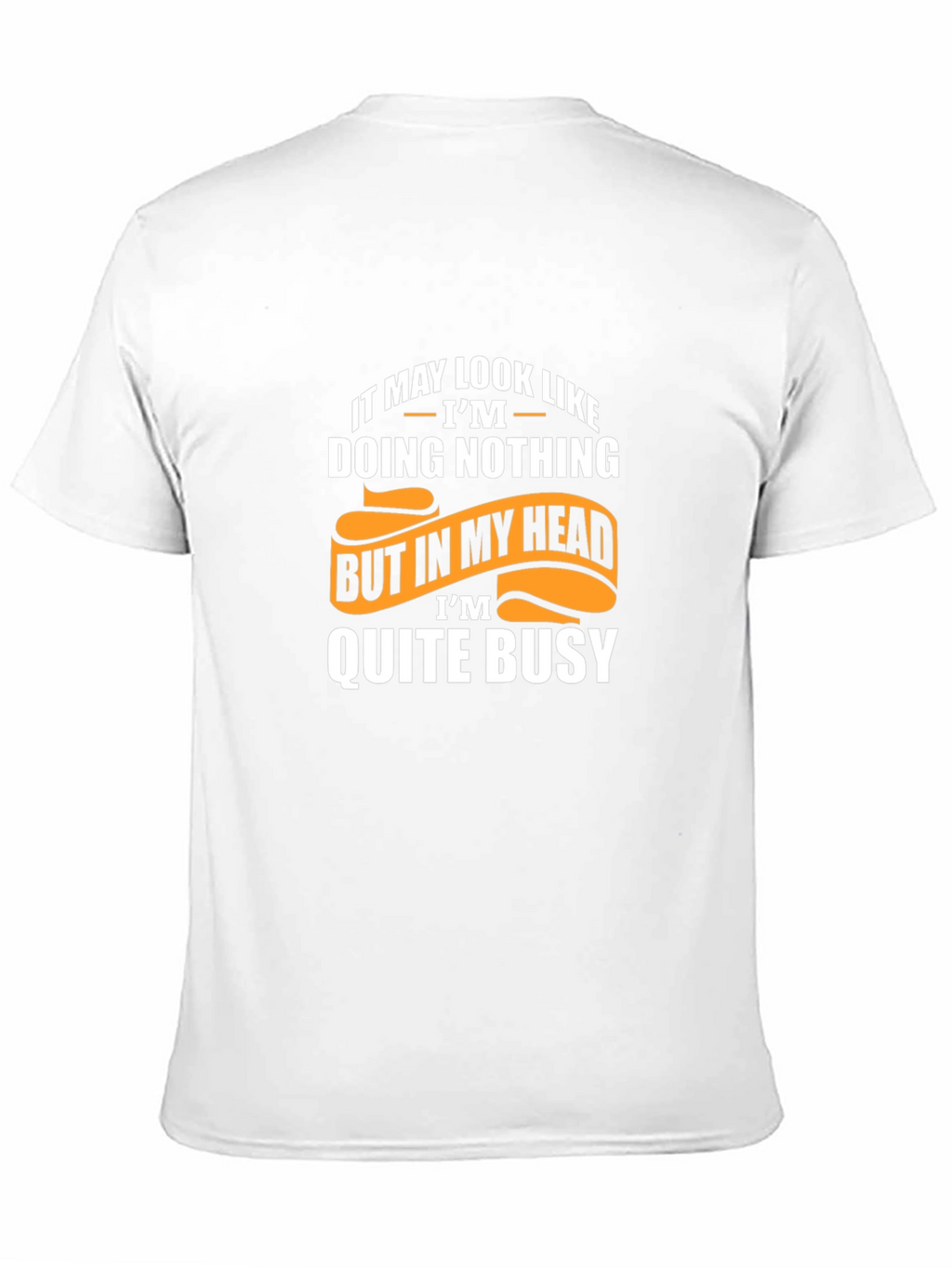 Funny Doing Nothing Graphic T-Shirt
