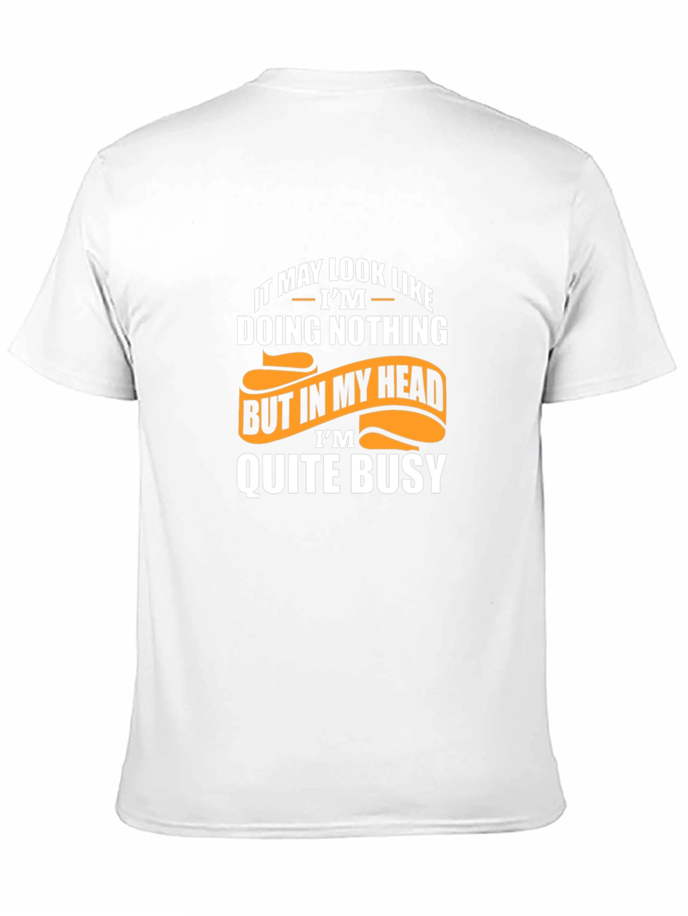 Funny Doing Nothing Graphic T-Shirt