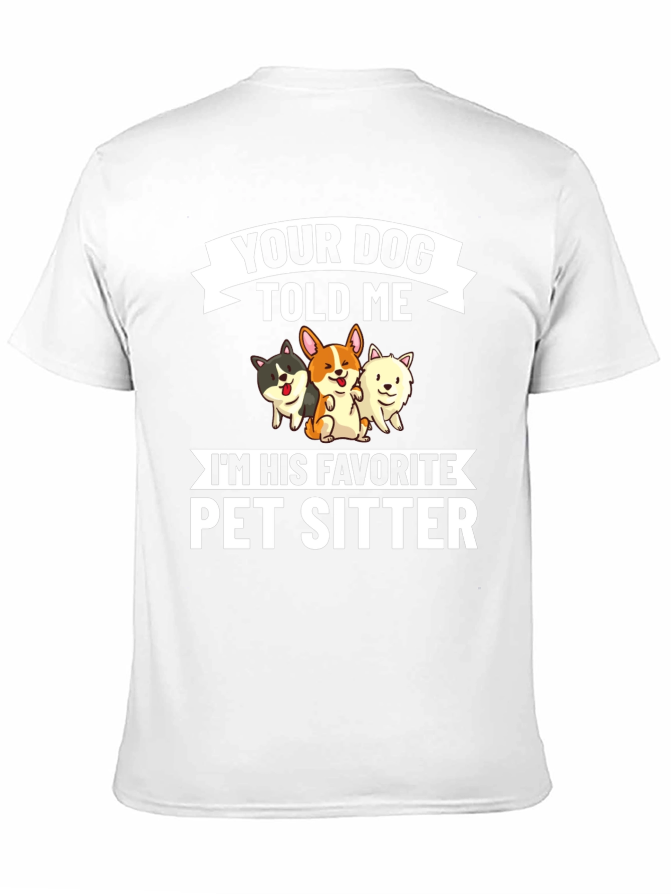 Pet Sitter T-Shirt - Dog Lover Tee