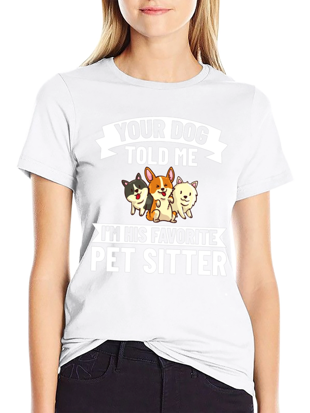 Pet Sitter T-Shirt - Dog Lover Tee