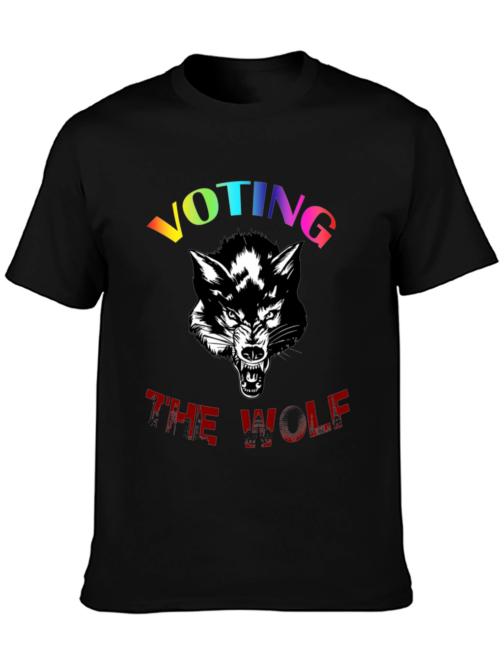 Voting The Wolf Graphic Tee