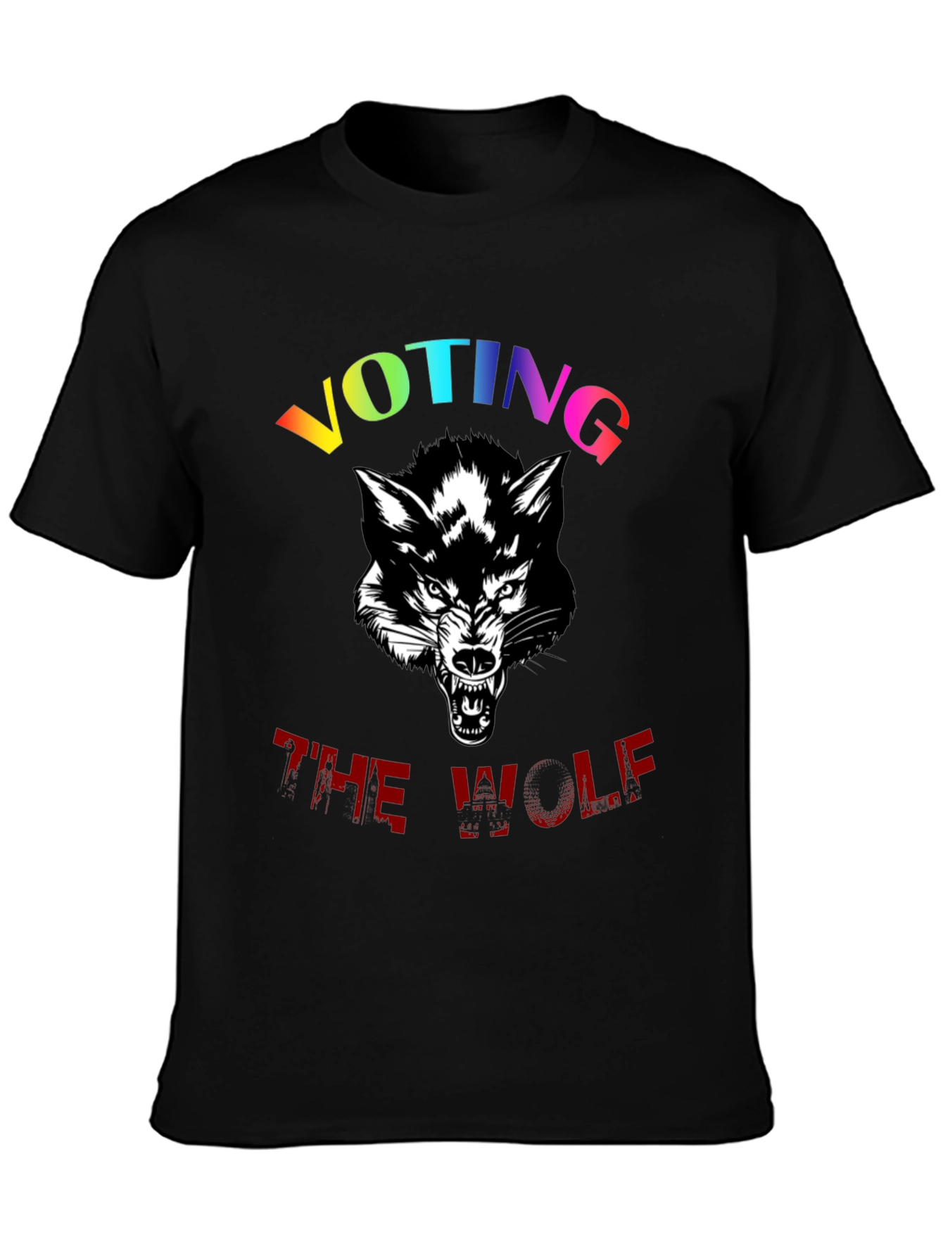 Voting The Wolf Graphic Tee