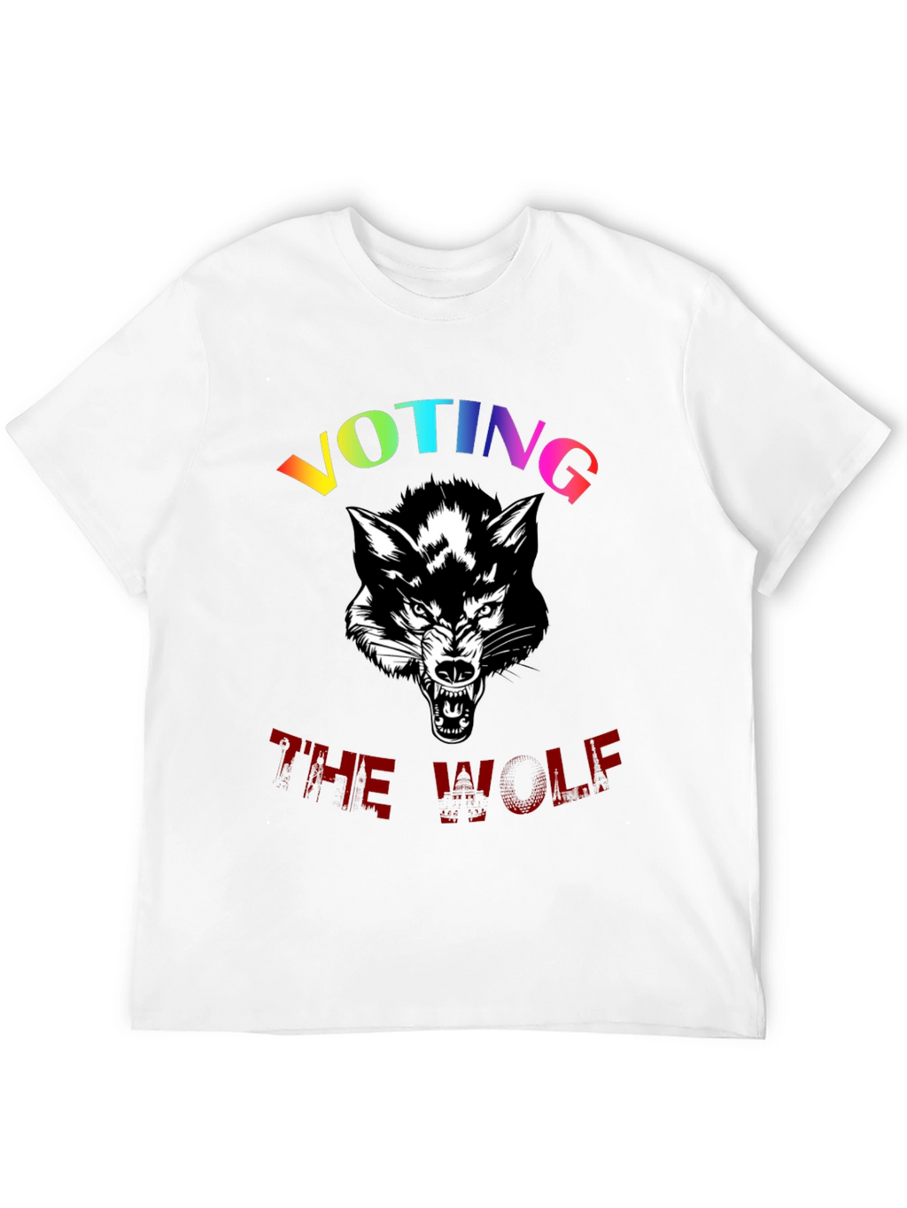 Voting The Wolf Graphic Tee
