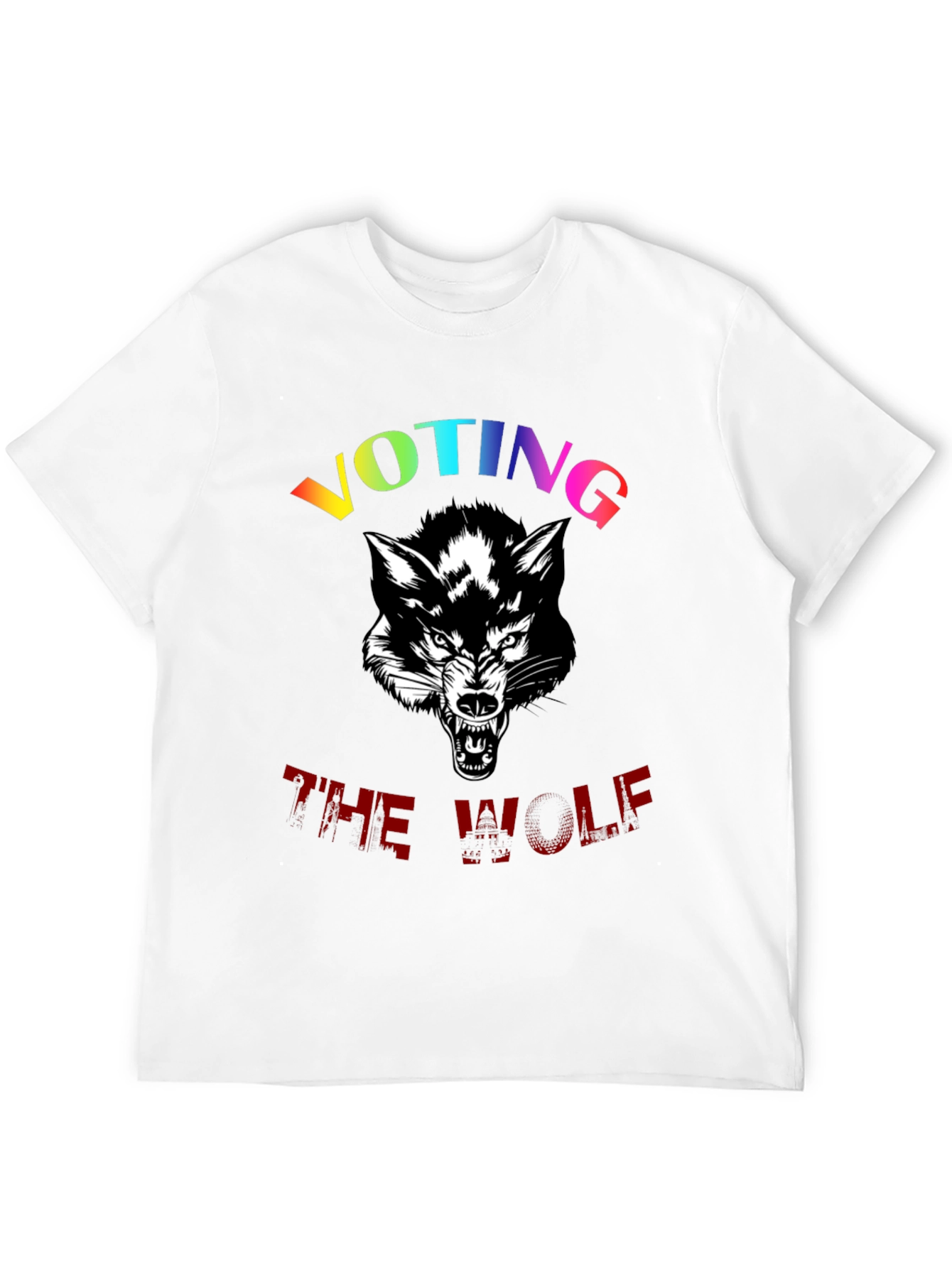 Voting The Wolf Graphic Tee