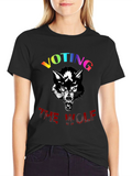 Voting The Wolf Graphic Tee