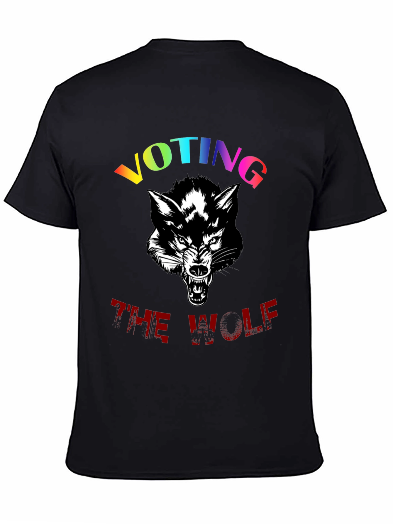 Voting The Wolf Graphic Tee