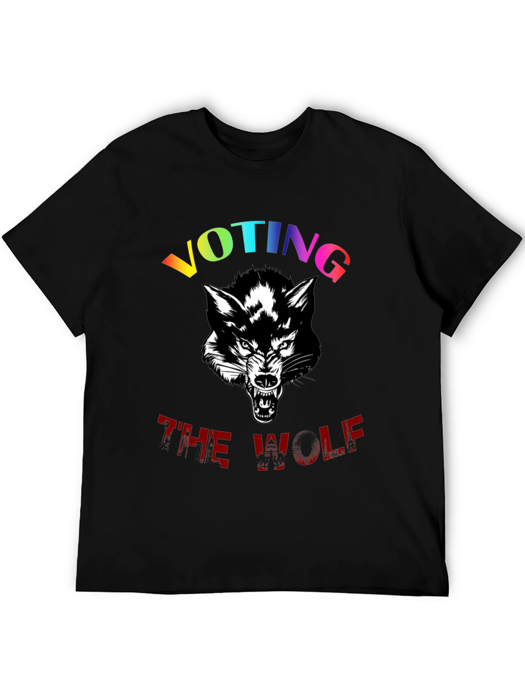 Voting The Wolf Graphic Tee