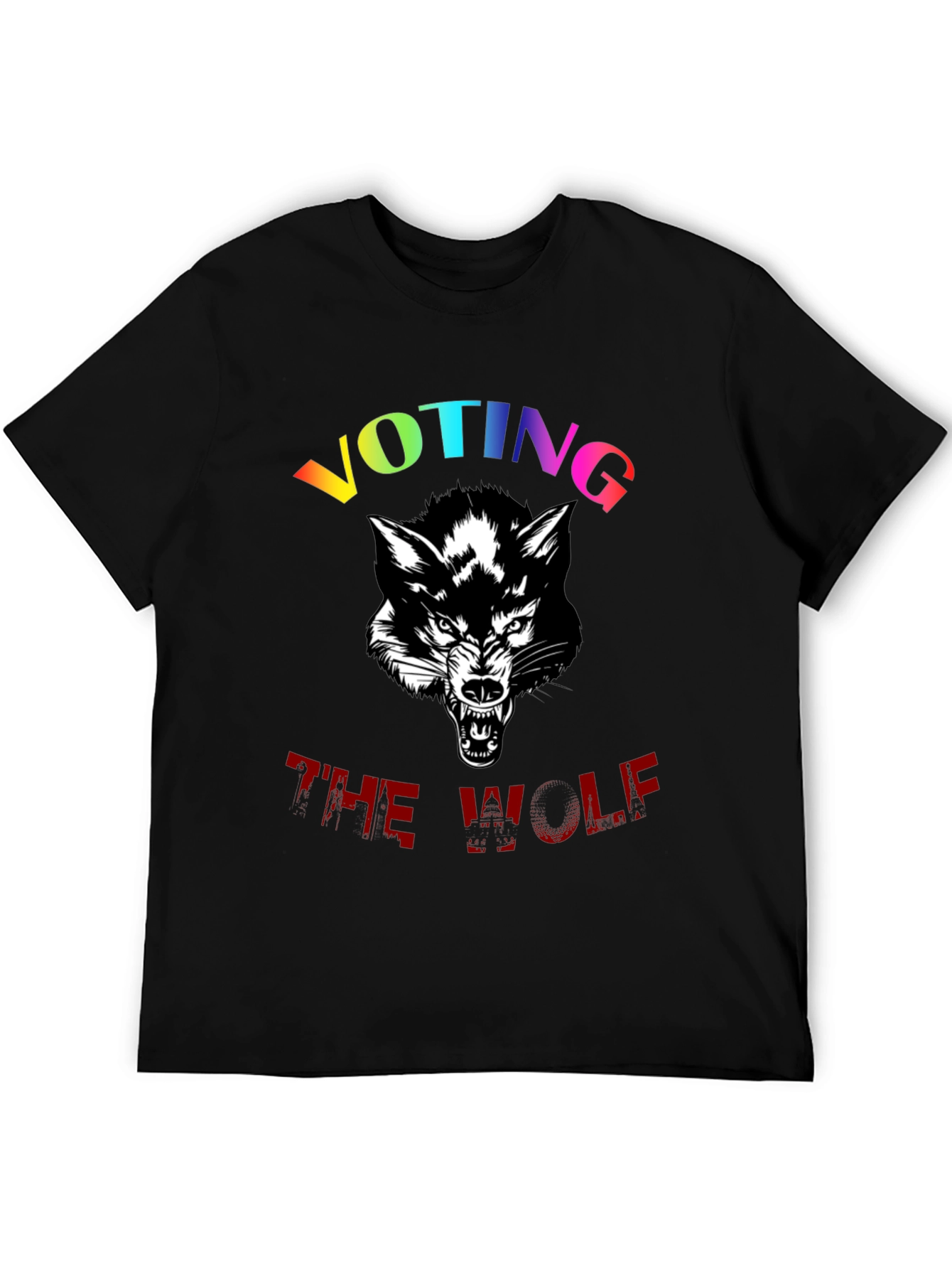 Voting The Wolf Graphic Tee