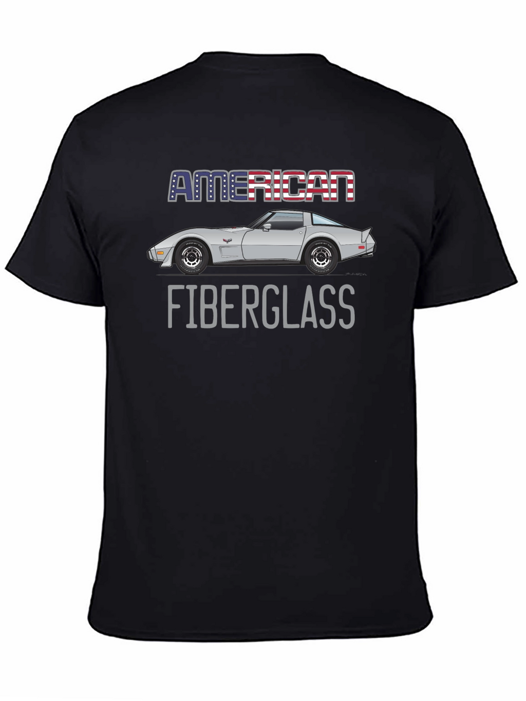 American Fiberglass Car Graphic T-Shirt
