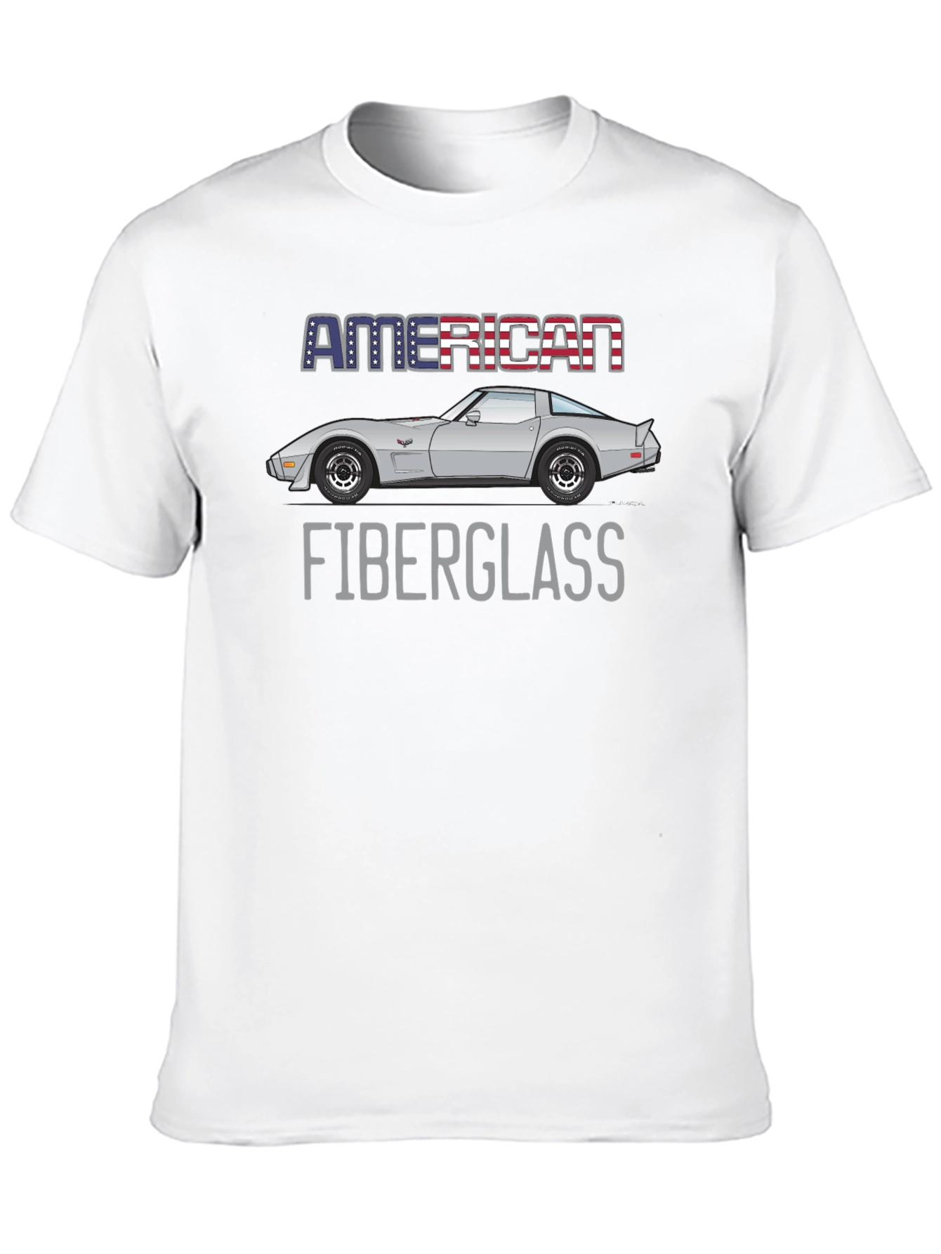 American Fiberglass Car Graphic T-Shirt