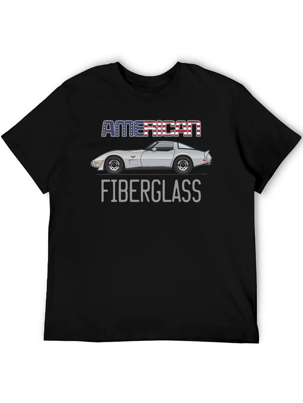 American Fiberglass Car Graphic T-Shirt