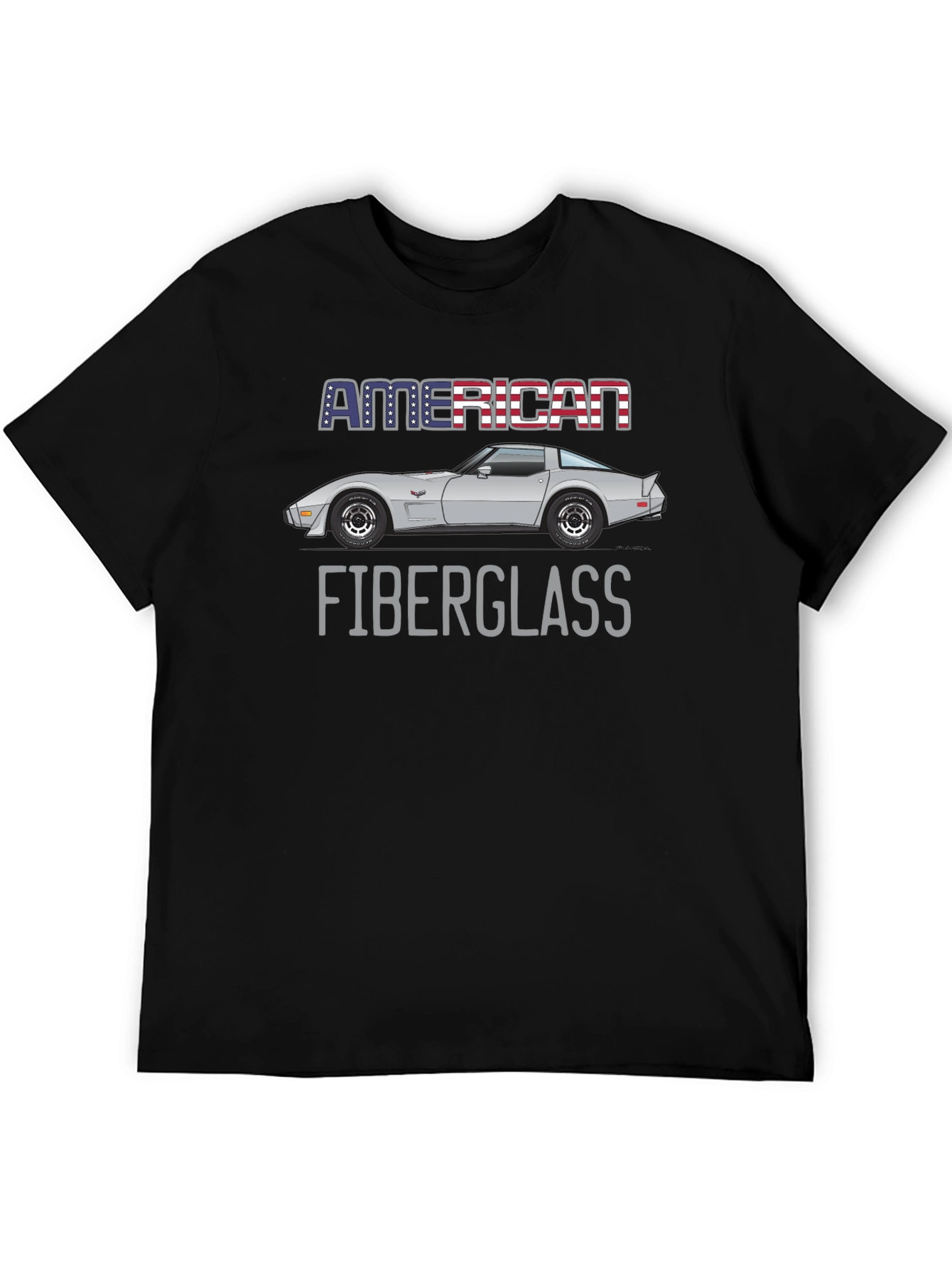 American Fiberglass Car Graphic T-Shirt